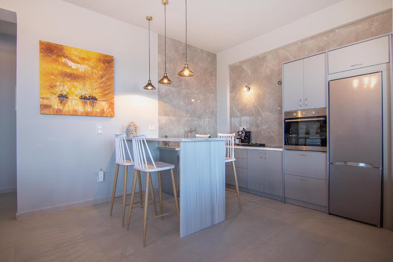 Georgianna'S Suite With Private Pool , 'Greysuite' Кисамос Екстериор снимка