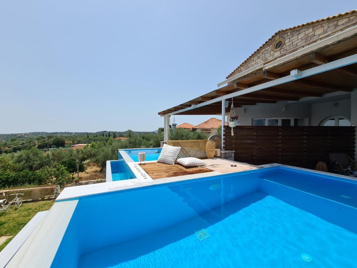 Georgianna'S Suite With Private Pool , 'Greysuite' Кисамос Екстериор снимка